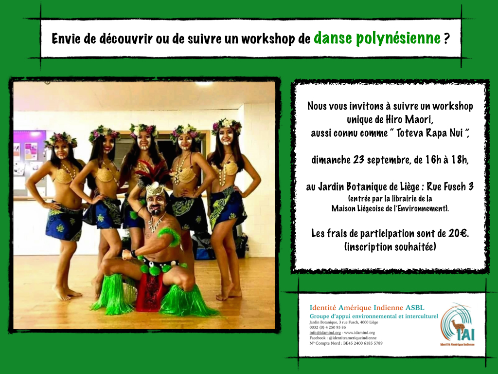 Workshop de danse polynésienne