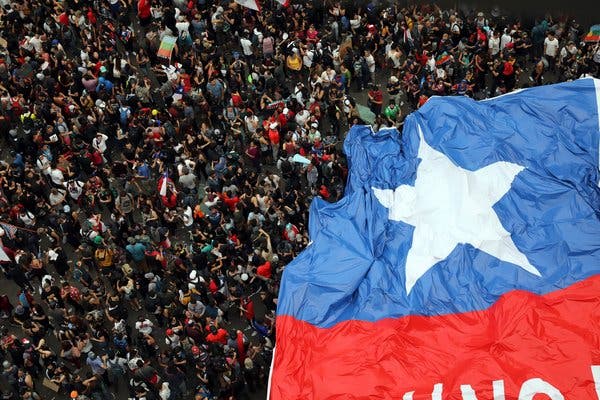 protestations Chili 2019